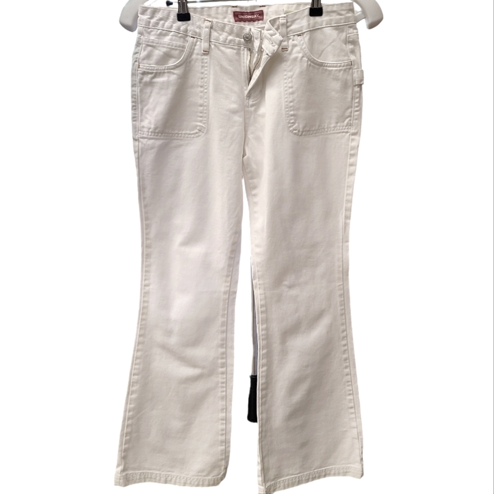 Vintage 90's Union Bay White Bootcut Jeans size 9